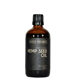 Alucia Organics Certified Organic Hemp Seed Oil 100ml