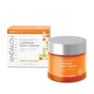 Andalou Naturals - Purple Carrot   C Luminous Night Cream, 50ml