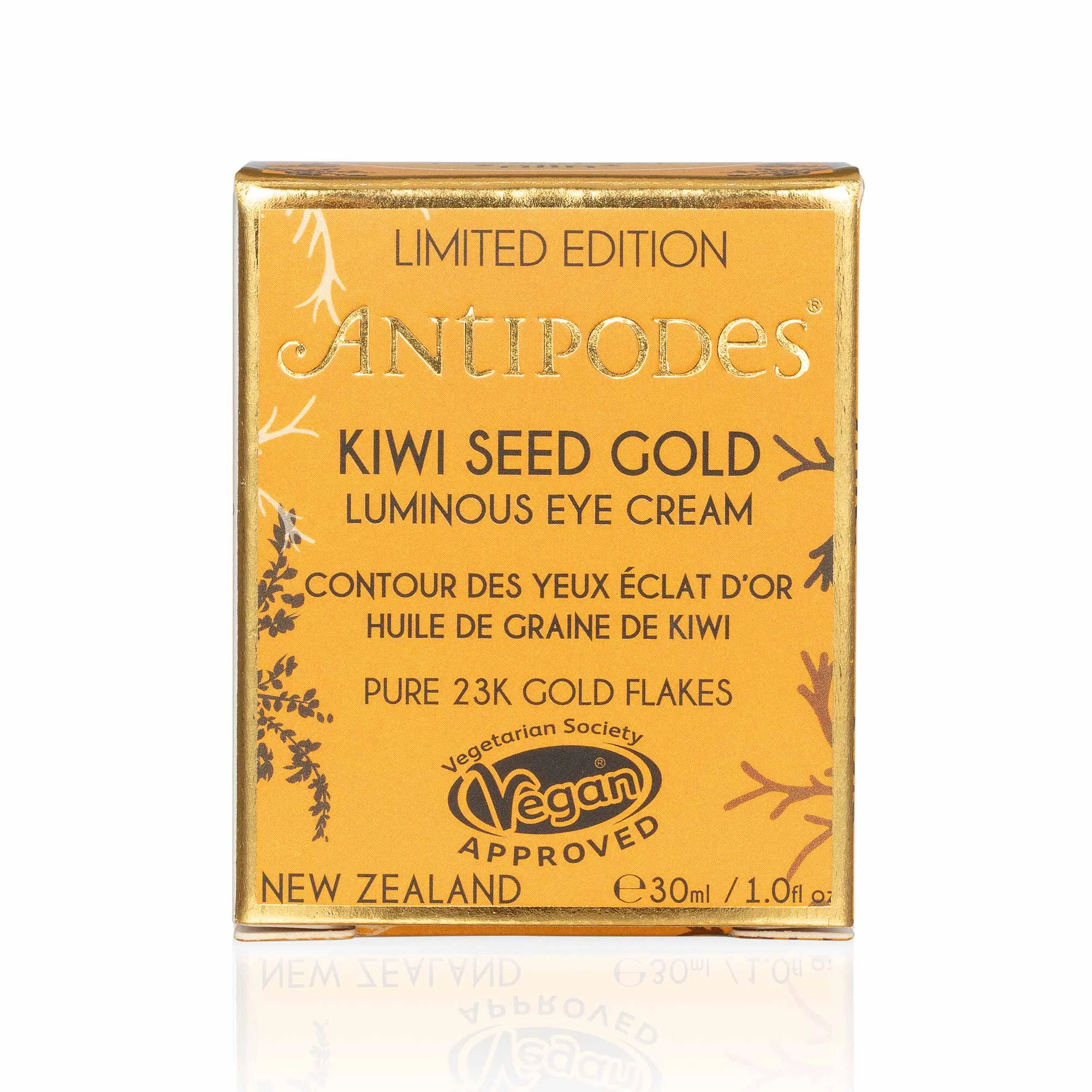 Antipodes Kiwi Seed Gold Luminous Eye Cream 30ml