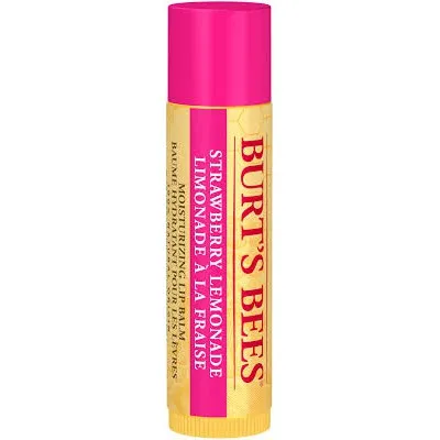 Burts Bees Moisturising Lip Balm Strawberry Lemonade 4.25g