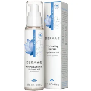 DERMA E - Hydrating Serum with Hyaluronic Acid - 2 fl. oz. (60 ml)