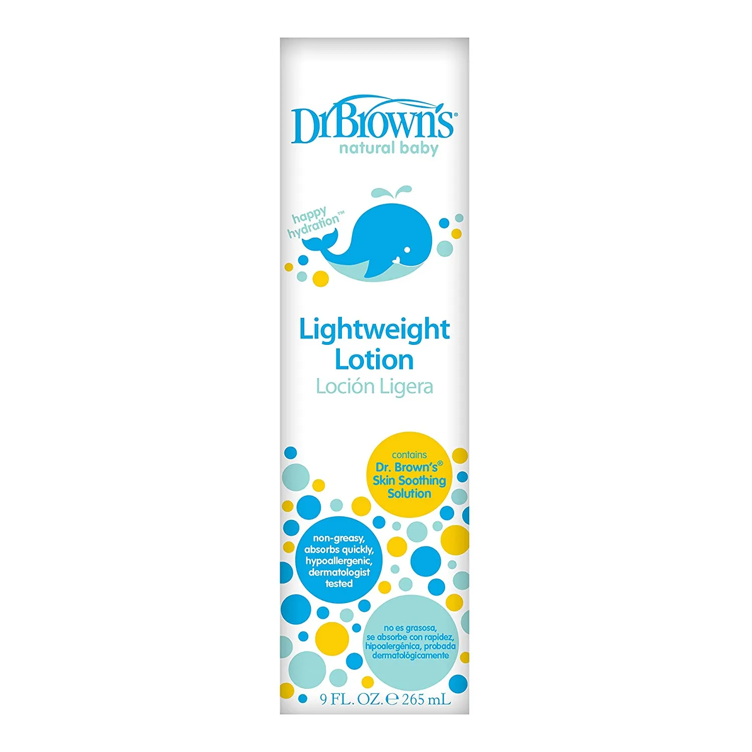 Dr. Brown's Natural Baby Lightweight Lotion 265ml