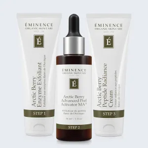 Eminence Organics Arctic Berry Peel & Peptide Illuminating System