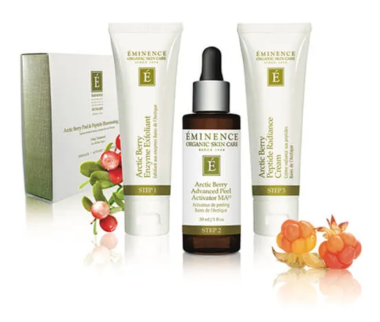 Eminence Organics Arctic Berry Peel & Peptide Illuminating System