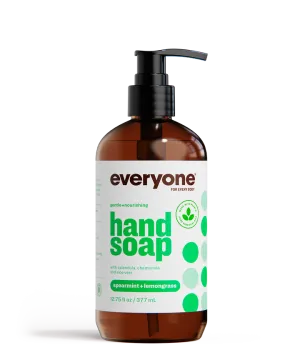 Everyone Hand Soap Spearmint   Lemongrass (377ml)