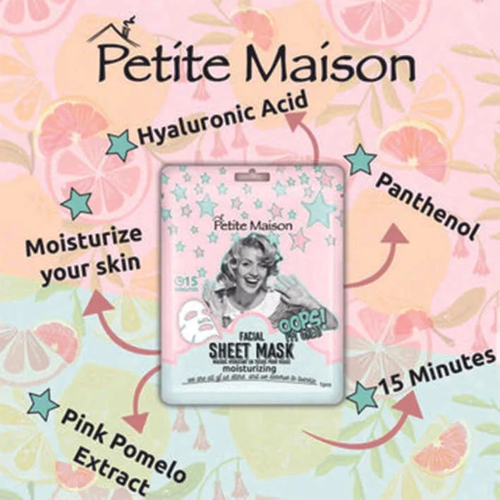 Petite Maison Facial Sheet Mask 25ml Moisturizing