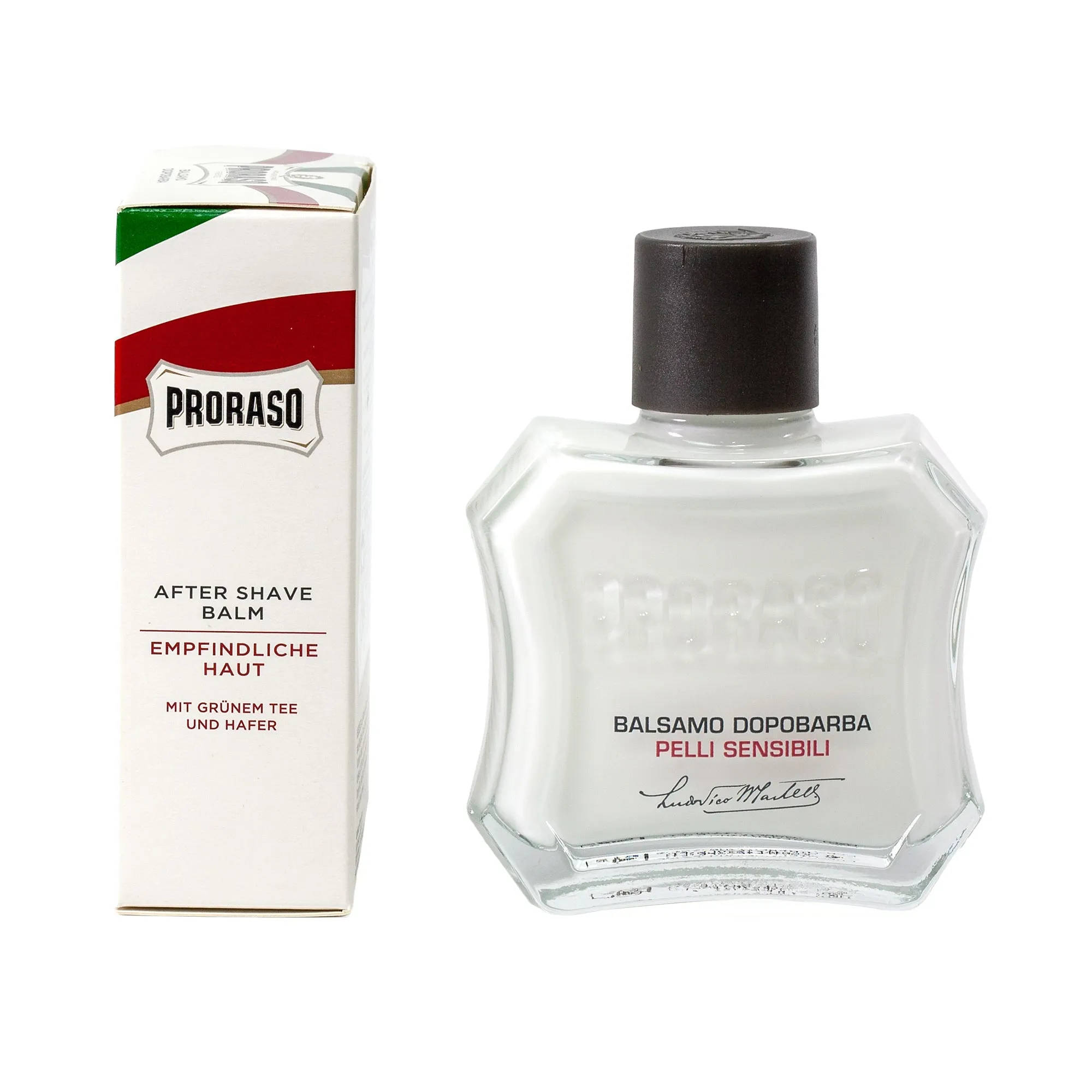 Proraso White Liquid Cream After Shave Balm for Sensitive Skin