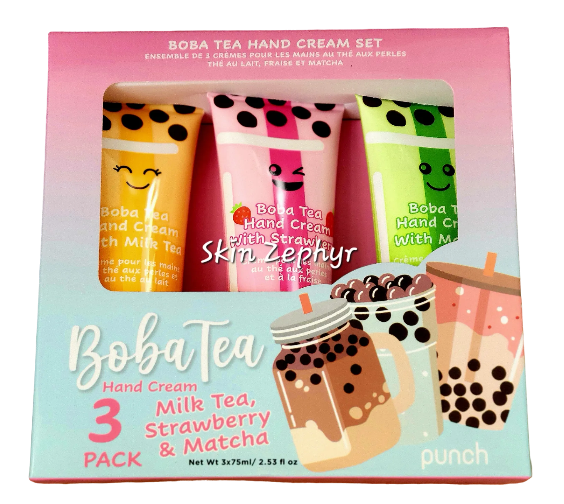 Punch Boba Tea Hand Cream Set