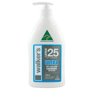 Walker's ULTRA 25% Urea with Ceramides for dry, cracked & callused heels 500ml